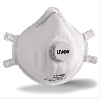 優(yōu)唯斯(UVEX)Silv-Air 2310 罩杯式防塵口罩 優(yōu)唯斯(UVEX)Silv-Air 2310 罩杯式防塵口罩