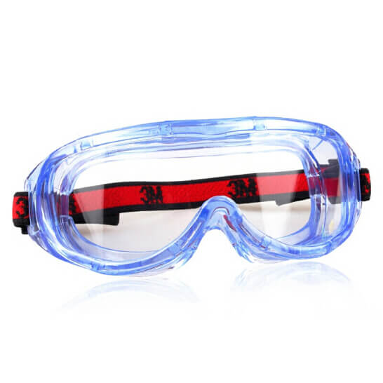 3M 化驗室PC防護(hù)眼罩 1623AF-廣州陽越勞保用品