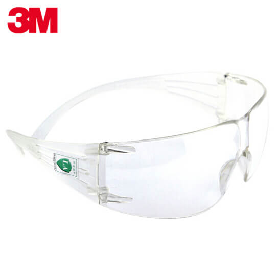 3M  SF201防霧防沖擊防風沙防護眼鏡