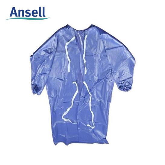 安思爾Ansell 56-910防化帶袖圍裙--廣州勞保工作服供應(yīng)商