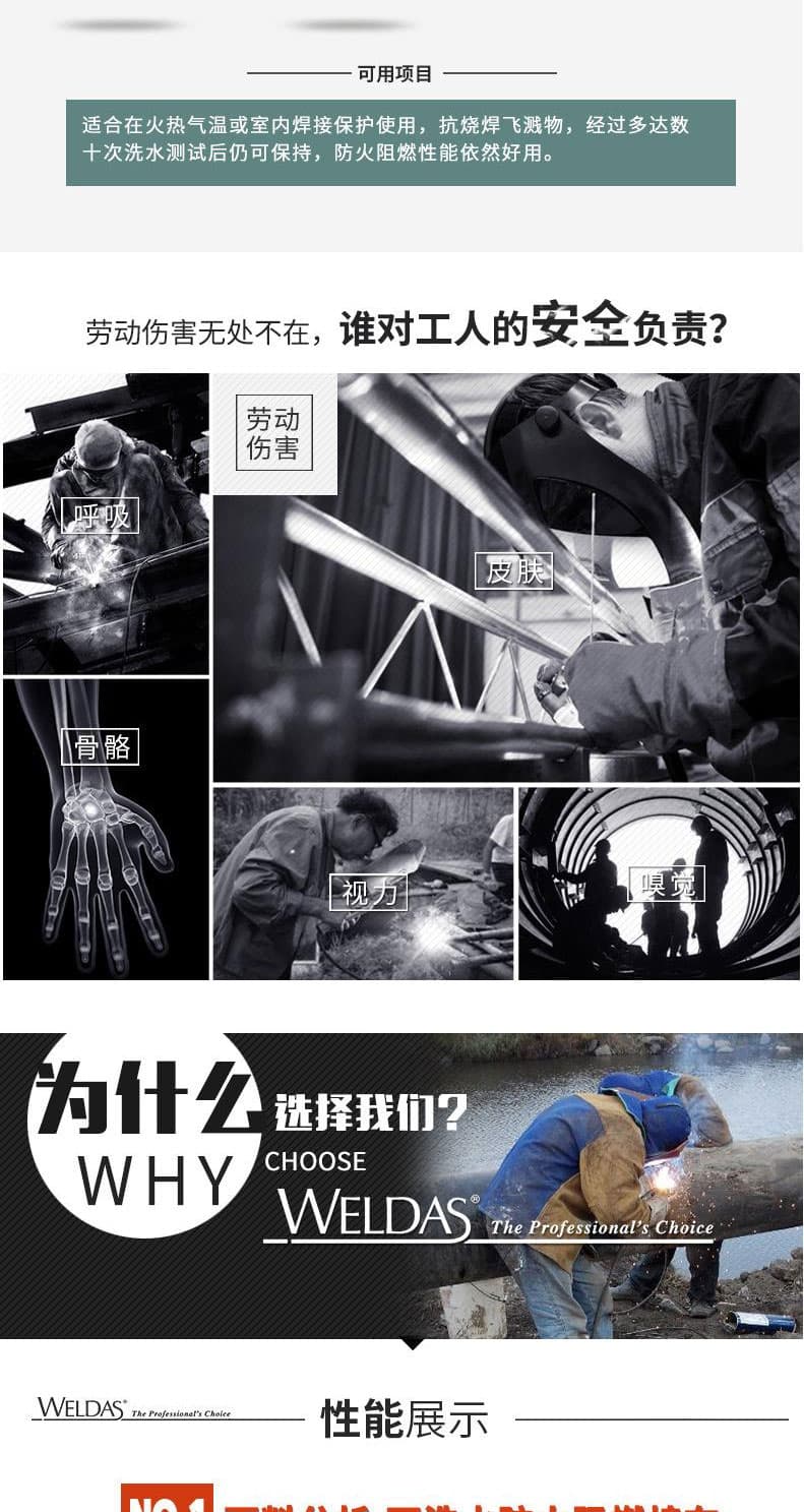 威仕特 23-3519 防火防燙電焊帽--頭部防護用品供應商