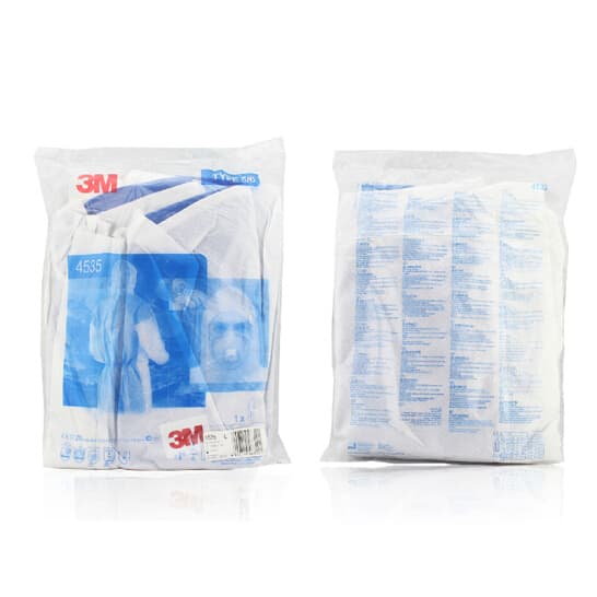 3M 4535 白色帶帽體防護(hù)服（原4640升級(jí)）