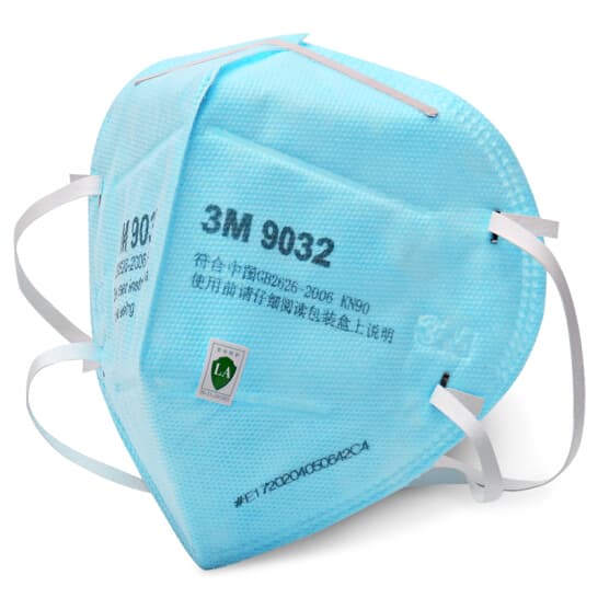 3M 9032 頭帶式折疊防護口罩（KN90)