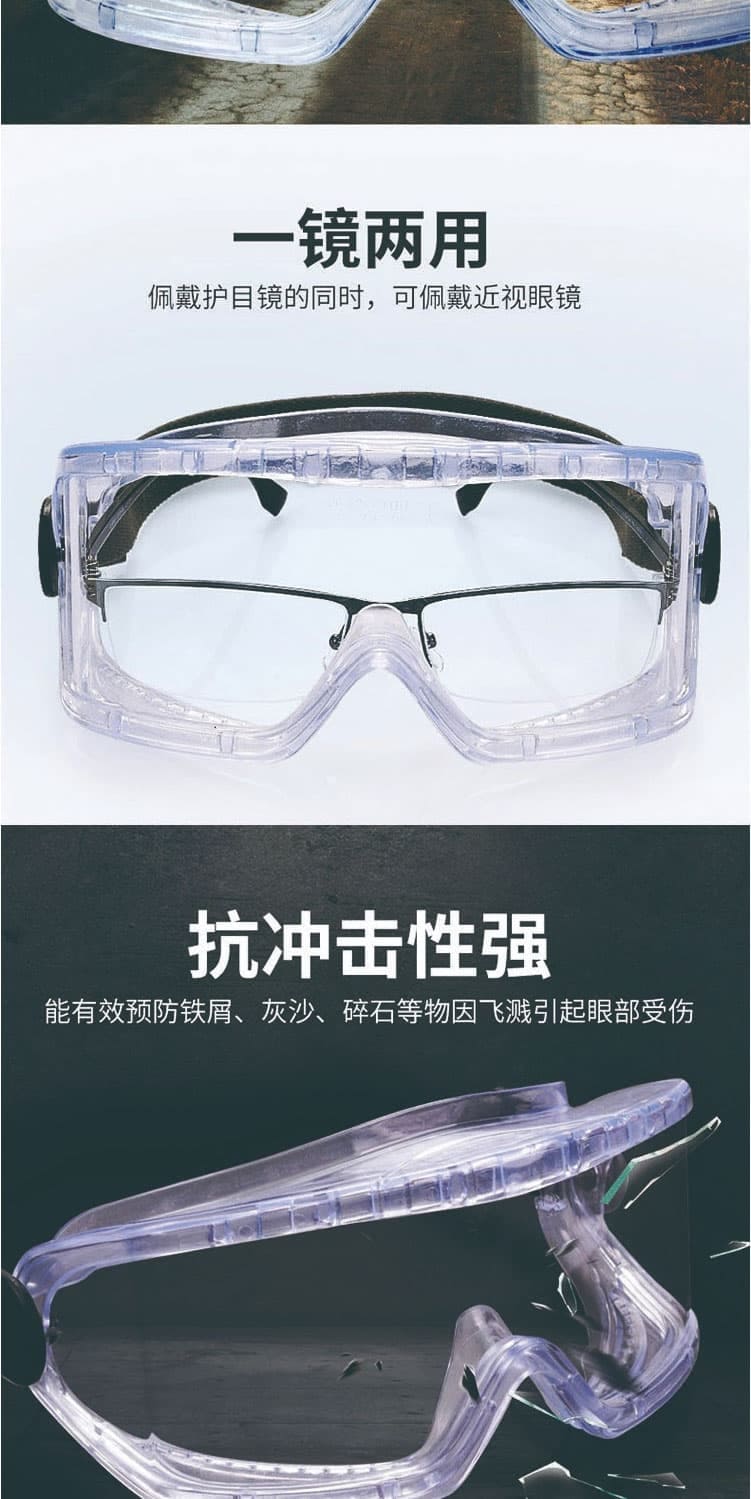 梅思安(MSA)  10203291 威護(hù)防護(hù)眼罩 多功能護(hù)目鏡